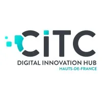 Voici le logo de la marque CENTRE D'INNOVATION DES TECHNOLOGIES SANS CONTACT EURARFID (CITC EURARFID) qui représente son identité graphique.