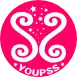 Voici le logo de la marque YOUPSS qui représente son identité graphique.