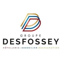 Voici le logo de la marque GROUPE DESFOSSEY HOTELLERIE (GDH) qui représente son identité graphique.