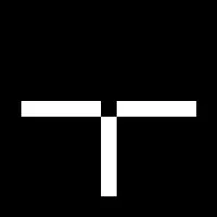Voici le logo de la marque ATELIER D'ARCHITECTURE TRIPTYQUE (A.A.T.) qui représente son identité graphique.
