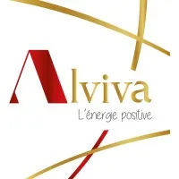 Voici le logo de la marque ALVIVA (ANVOLIA) qui représente son identité graphique.