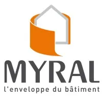 Voici le logo de la marque ISOLATION FACADE MYRAL (I.F.M) qui représente son identité graphique.