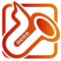 Voici le logo de la marque RACHID MANOU PRESENTE (RMP) qui représente son identité graphique.