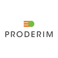 Voici le logo de la marque PRODERIM qui représente son identité graphique.