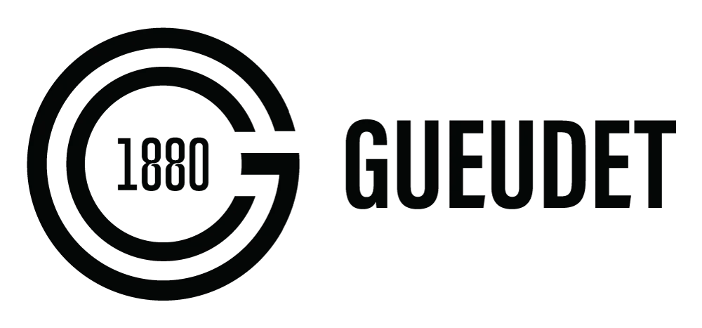 Voici le logo de la marque GUEUDET SAINT MERRI AMIENS qui représente son identité graphique.