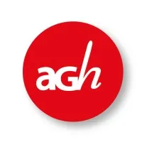 Voici le logo de la marque ALAIN GLON HOLDING (AGH) qui représente son identité graphique.