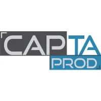 Voici le logo de la marque CAPTA PROD (CAP'TA PROD) qui représente son identité graphique.