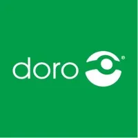 Voici le logo de la marque DORO AB qui représente son identité graphique.