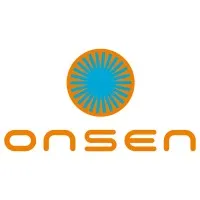 Voici le logo de la marque ONSEN qui représente son identité graphique.