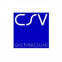 Voici le logo de la marque CSV ARCHITECTURE qui représente son identité graphique.