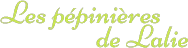 PEPINIERES DE LALIE logo