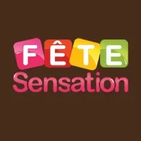Voici le logo de la marque GROUPE FETE SENSATION qui représente son identité graphique.