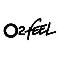 Voici le logo de la marque O2 FEEL qui représente son identité graphique.