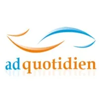 Voici le logo de la marque ADOM AURILLAC qui représente son identité graphique.