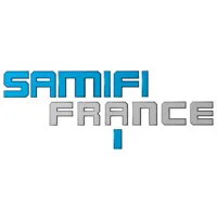 Voici le logo de la marque SAMIFI FRANCE qui représente son identité graphique.