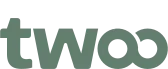 Voici le logo de la marque TWOO - GRANDIR AVEC LE MENTORAT qui représente son identité graphique.
