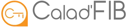 Voici le logo de la marque CALAD'FIB qui représente son identité graphique.
