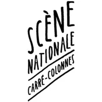 Voici le logo de la marque SCENE NATIONALE CARRE-COLONNES qui représente son identité graphique.
