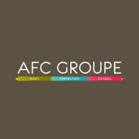 Voici le logo de la marque AFC GROUPE qui représente son identité graphique.