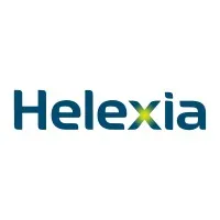 Voici le logo de la marque HELEXIA DEVELOPPEMENT qui représente son identité graphique.