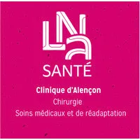 Voici le logo de la marque CLINIQUE D ALENCON qui représente son identité graphique.