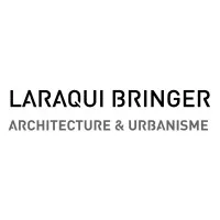 Voici le logo de la marque LARAQUI BRINGER ARCHITECTURE qui représente son identité graphique.