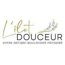 Voici le logo de la marque L'ILOT DOUCEUR qui représente son identité graphique.