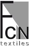 Voici le logo de la marque FCN TEXTILES qui représente son identité graphique.