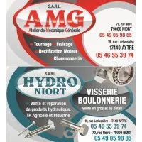 Voici le logo de la marque HYDRO NIORT qui représente son identité graphique.