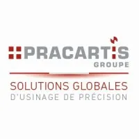 Voici le logo de la marque PRACARTIS qui représente son identité graphique.