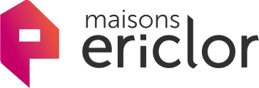 Voici le logo de la marque MAISONS ERICLOR CENTRE-EST qui représente son identité graphique.