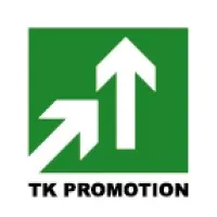 Voici le logo de la marque TK PROMOTION qui représente son identité graphique.