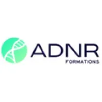 Voici le logo de la marque A.D.N.R. qui représente son identité graphique.