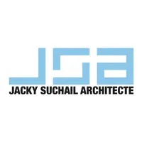 Voici le logo de la marque JSA JACKY SUCHAIL ARCHITECTE qui représente son identité graphique.