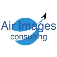 Voici le logo de la marque AIR IMAGES CONSULTING qui représente son identité graphique.