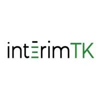 Voici le logo de la marque INTERIM TK qui représente son identité graphique.