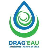 Voici le logo de la marque DRAG'EAU qui représente son identité graphique.
