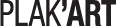 PLAK'ART logo