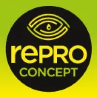 Voici le logo de la marque REPRO CONCEPT SAS qui représente son identité graphique.