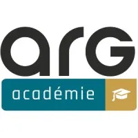 Voici le logo de la marque ARG SOLUTIONS qui représente son identité graphique.