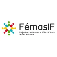 Voici le logo de la marque FEDERATION DES MAISONS ET POLE DE SANTE D'ILE DE FRANCE (FEMASIF) qui représente son identité graphique.