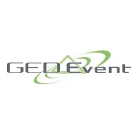 Voici le logo de la marque GED EVENT qui représente son identité graphique.