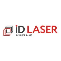 Voici le logo de la marque I.D. LASER qui représente son identité graphique.
