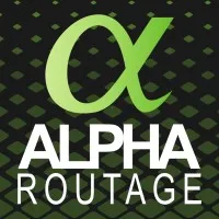 ALPHA ROUTAGE logo