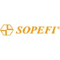 Voici le logo de la marque SOPEFI (SOPEFI-AUFA) qui représente son identité graphique.