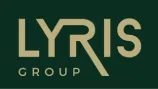 Voici le logo de la marque LYRIS qui représente son identité graphique.