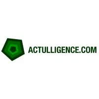 Voici le logo de la marque ACTULLIGENCE qui représente son identité graphique.