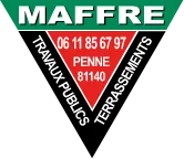 MAFFRE TRAVAUX PUBLICS TERRASSEMENTS logo