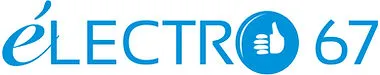Voici le logo de la marque ELECTRO 67 qui représente son identité graphique.