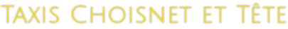 TAXIS CHOISNET & TETE SARL logo